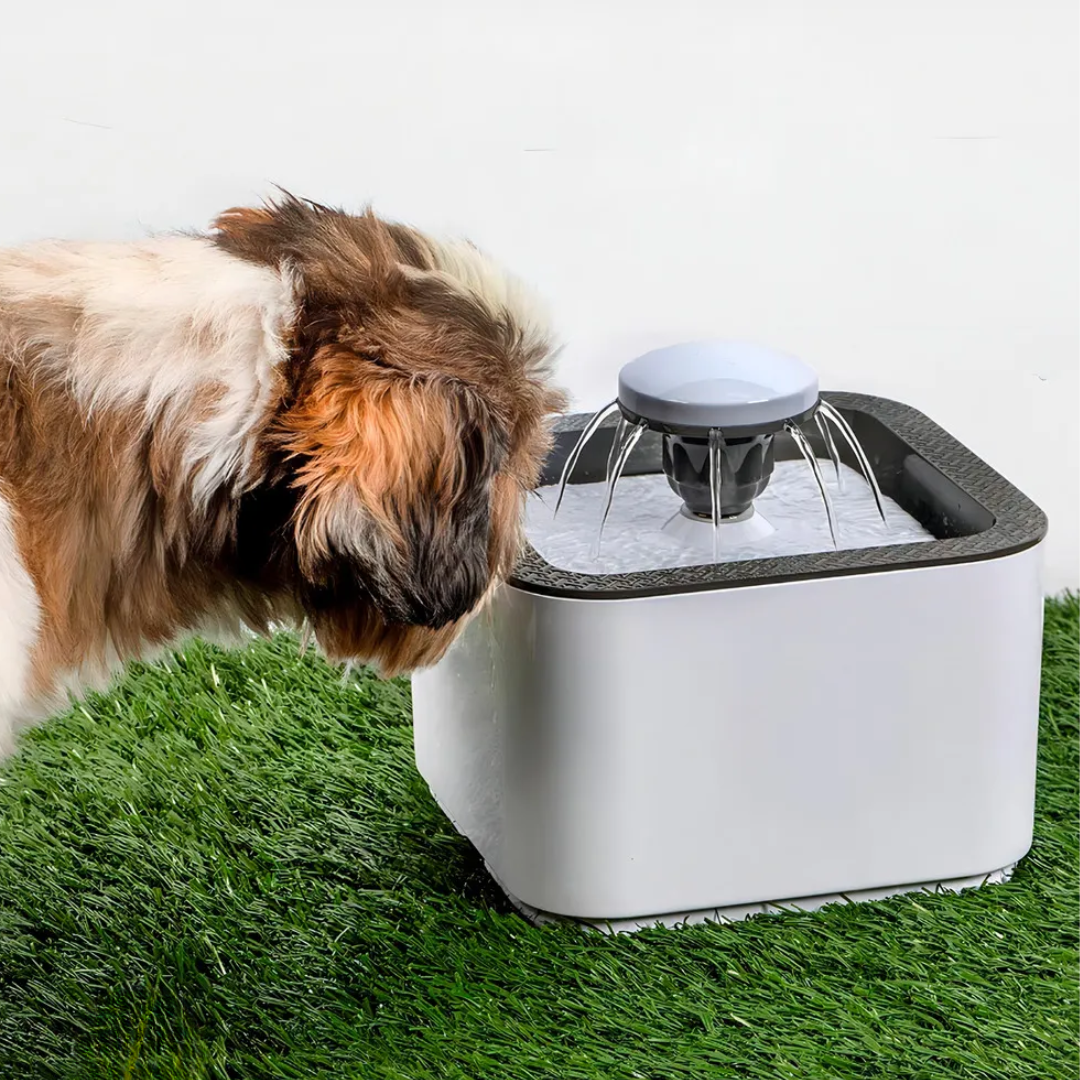 Fuente de Agua Automática para Gatos y Perros (2.5L) – Ultra Silenciosa, Triple Filtración y Frescura Continua