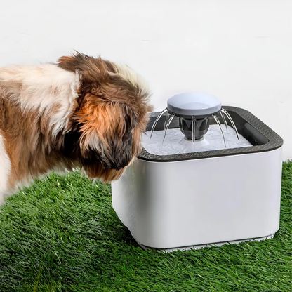 Fuente de Agua Automática para Gatos y Perros (2.5L) – Ultra Silenciosa, Triple Filtración y Frescura Continua
