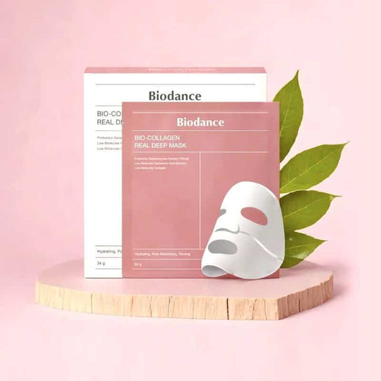 Mascarilla Facial Biodance colageno y ácido hialurónico – Hidratación y Rejuvenecimiento Instantáneo