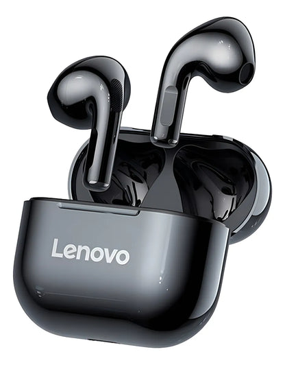 Auriculares Inalámbricos Lenovo LP40 Pro (Originales) - Cancelación de Ruido, Estuche de Carga y Resistencia IPX5