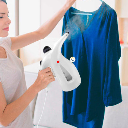 Vaporizador Multifuncional 4 en 1 PLA1 - Plancha Vertical Rápida, Sauna Facial y Esterilizador Portátil (300ml)