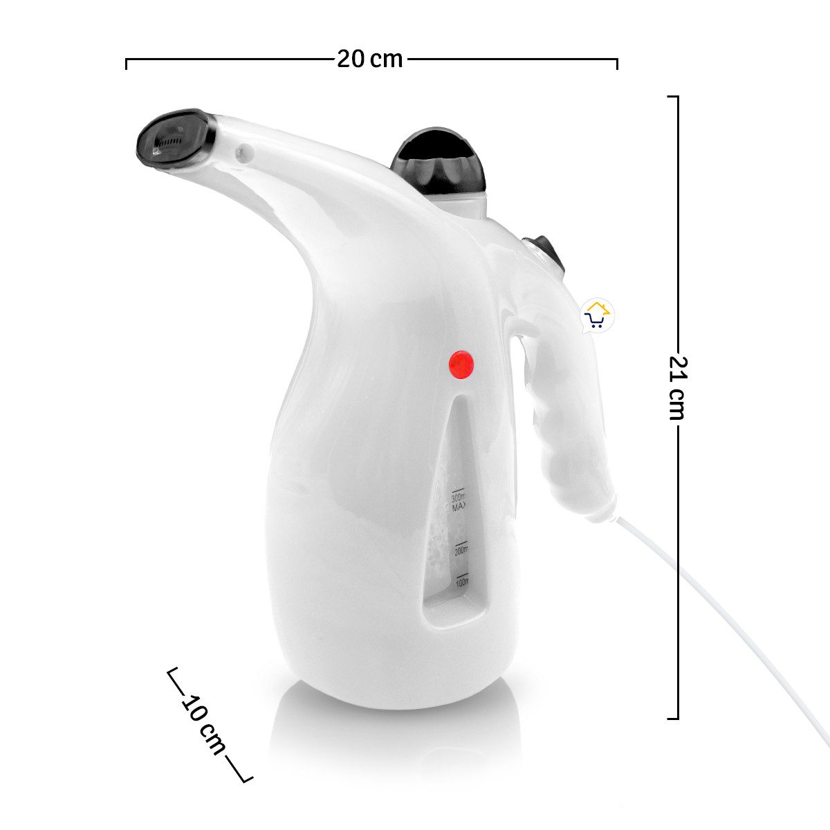 Vaporizador Multifuncional 4 en 1 PLA1 - Plancha Vertical Rápida, Sauna Facial y Esterilizador Portátil (300ml)